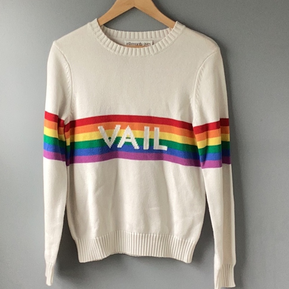 ELLSWORTH + IVEY Pride Crewneck VAIL Sweater